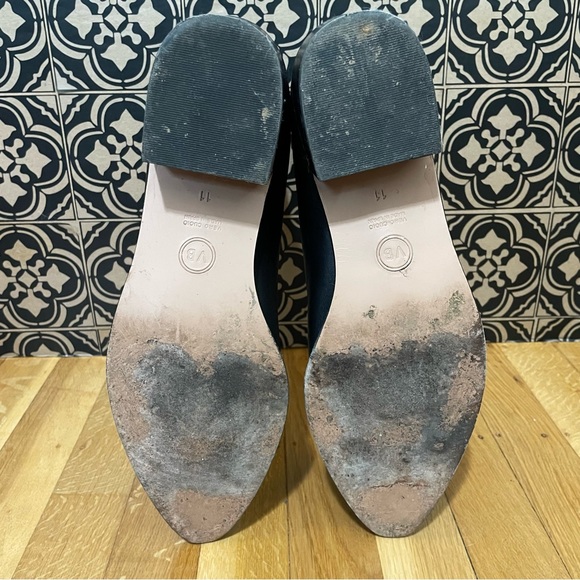 Veronica Beard Wells Leather Calf Chelsea Block Heel Boot size 10.5 to size 11 - Picture 12 of 14